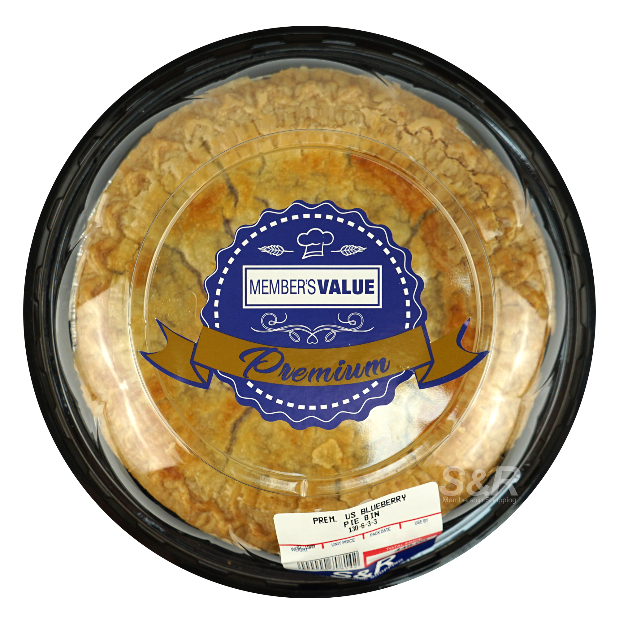 Member's Value US Premium Blueberry Pie 8-inch Member's Value US Premium Blueberry Pie 8-inch